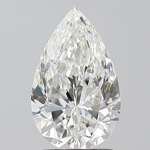 1.70 Carat Pear Natural Diamond