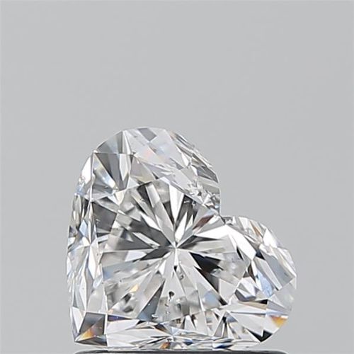 1.02ct F SI2 Rare Carat Ideal Cut Heart Diamond
