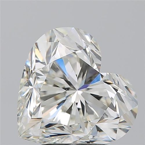 3.05ct J VS2 Very Good Cut Heart Diamond