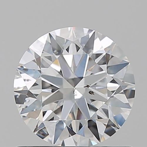 0.86ct E SI2 Rare Carat Ideal Cut Round Diamond