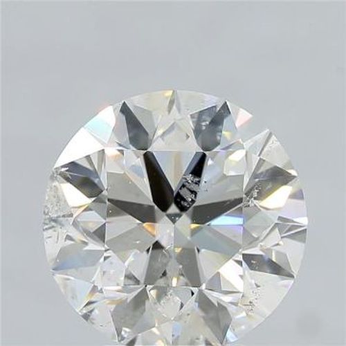 4.00ct F SI2 Excellent Cut Round Diamond