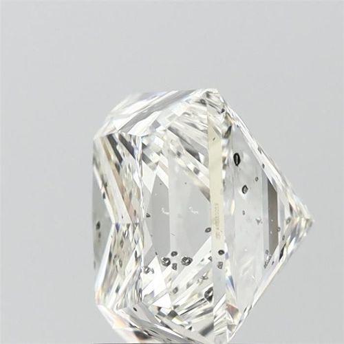 4.19ct J SI2 Good Cut Princess Diamond