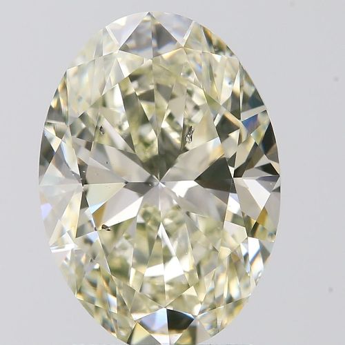 2.01ct K SI1 Rare Carat Ideal Cut Oval Diamond