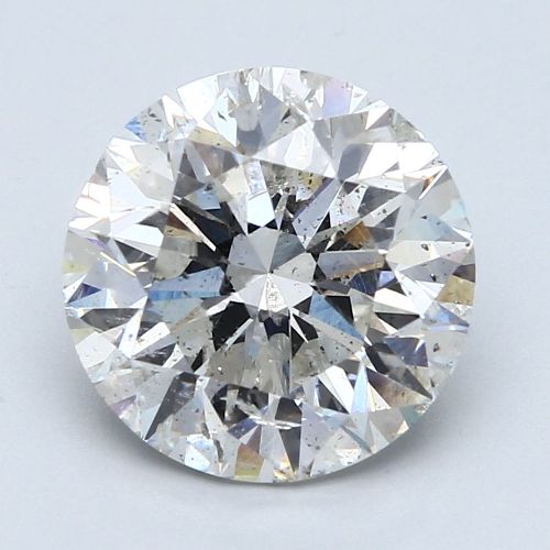 5.02ct H SI2 Excellent Cut Round Diamond