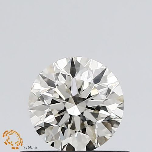 0.52ct J SI2 Very Good Cut Round Diamond