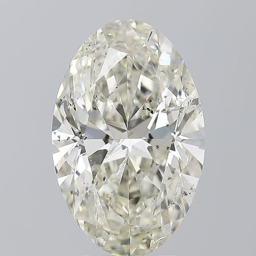 4.05ct K SI2 Rare Carat Ideal Cut Oval Diamond