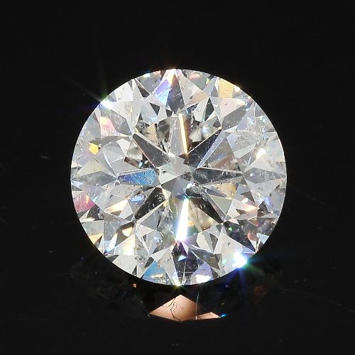 5.05ct H SI2 Very Good Cut Round Diamond