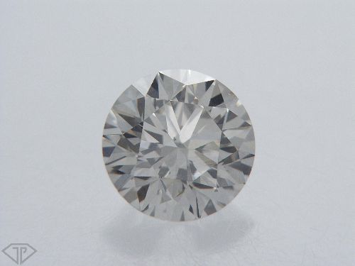 0.51ct K SI1 Rare Carat Ideal Cut Round Diamond