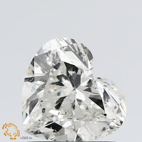 1.03ct H SI2 Rare Carat Ideal Cut Heart Diamond