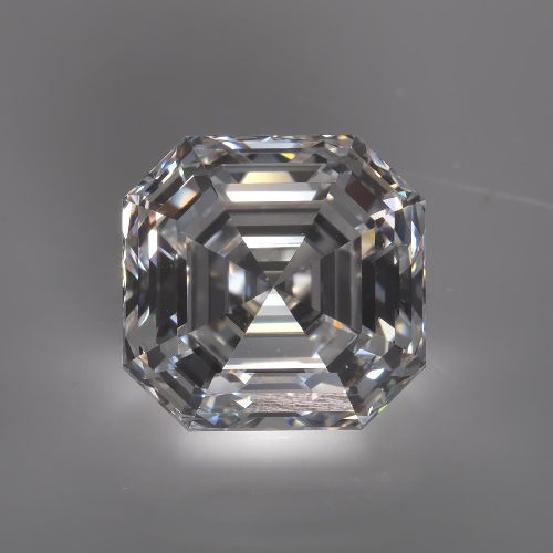 3.52ct F VS1 Rare Carat Ideal Cut Asscher Diamond