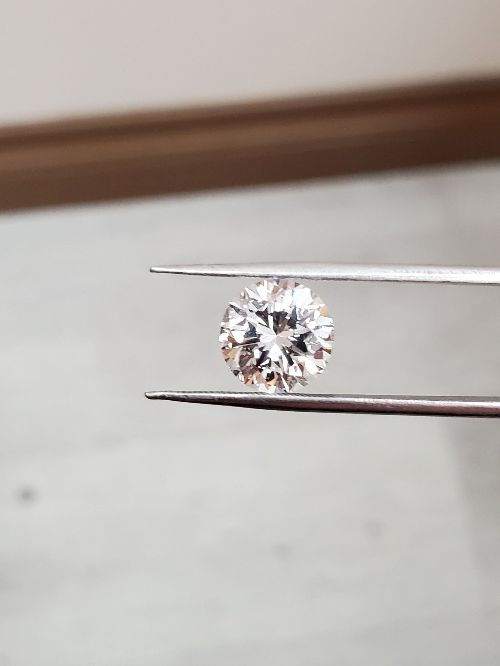 3.05ct G VS2 Good Cut Round Diamond