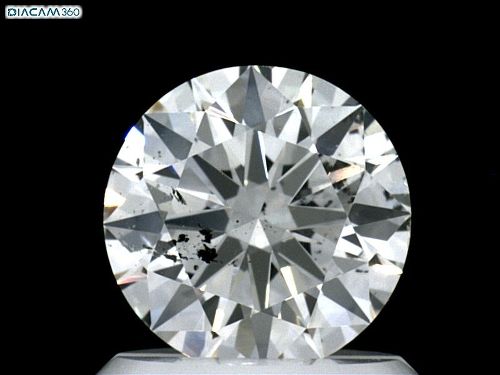 1.03ct D SI2 Rare Carat Ideal Cut Round Diamond