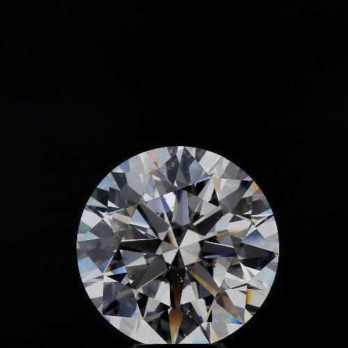 5.50ct D SI1 Rare Carat Ideal Cut Round Diamond