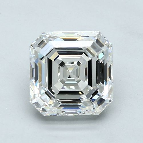 3.11ct G VS2 Very Good Cut Asscher Diamond
