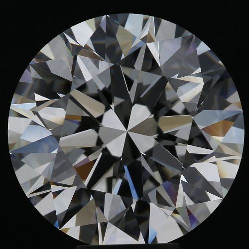 6.01ct H VS1 Rare Carat Ideal Cut Round Diamond