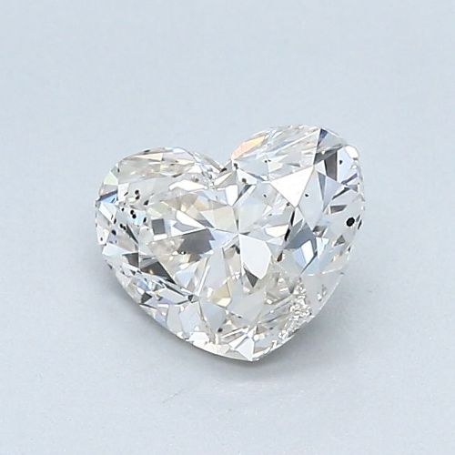 0.87ct J SI2 Rare Carat Ideal Cut Heart Diamond