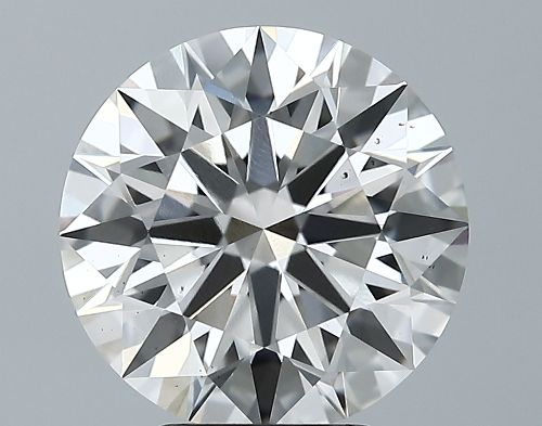 4.07ct G SI1 Rare Carat Ideal Cut Round Lab Grown Diamond