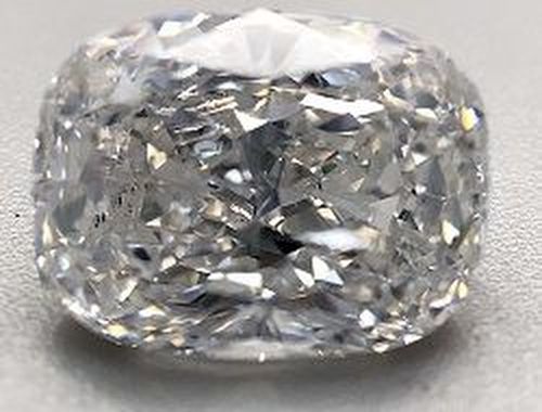 3.63ct F SI2 Rare Carat Ideal Cut Cushion Diamond
