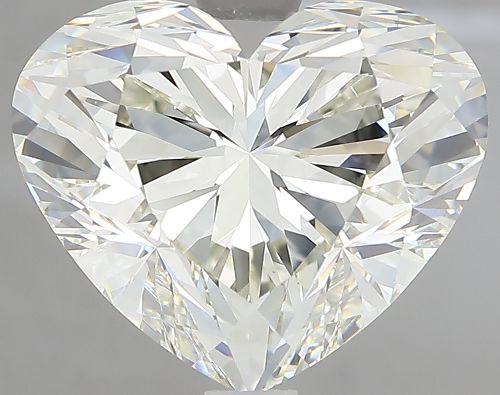 6.03ct J VS1 Rare Carat Ideal Cut Heart Diamond