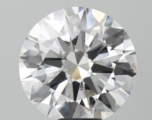 10.76ct F SI1 Rare Carat Ideal Cut Round Diamond