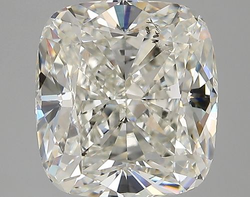 5.00ct J SI2 Rare Carat Ideal Cut Cushion Diamond