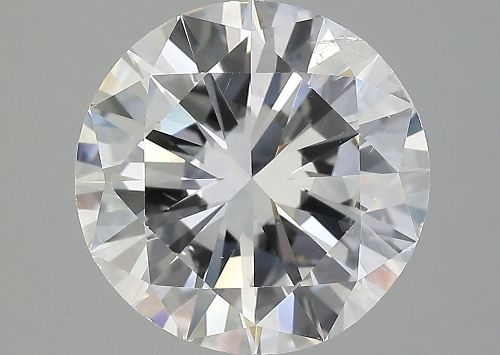 4.01ct E SI2 Rare Carat Ideal Cut Round Diamond