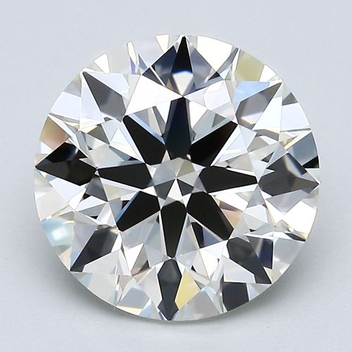 3.96ct K VVS1 Rare Carat Ideal Cut Round Diamond