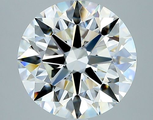 4.20ct I VVS2 Rare Carat Ideal Cut Round Diamond