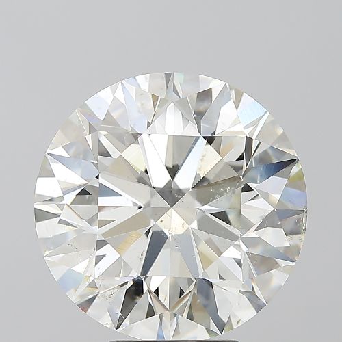 6.02ct J SI2 Excellent Cut Round Diamond