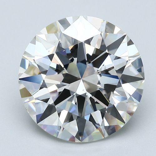5.02ct J SI1 Excellent Cut Round Diamond