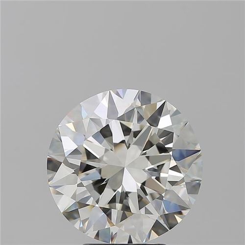 5.01ct I VVS2 Rare Carat Ideal Cut Round Diamond