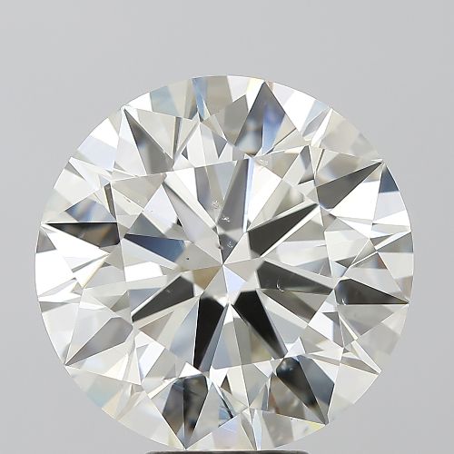 8.04ct K SI1 Rare Carat Ideal Cut Round Diamond
