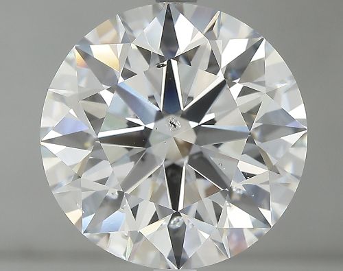 7.12ct E SI2 Rare Carat Ideal Cut Round Diamond