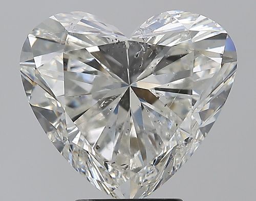 5.01ct I SI2 Rare Carat Ideal Cut Heart Diamond