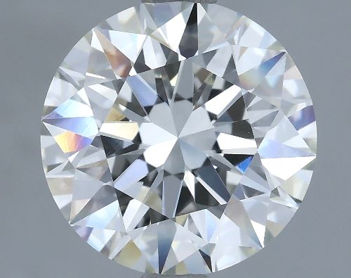 3.21ct J VVS2 Rare Carat Ideal Cut Round Diamond