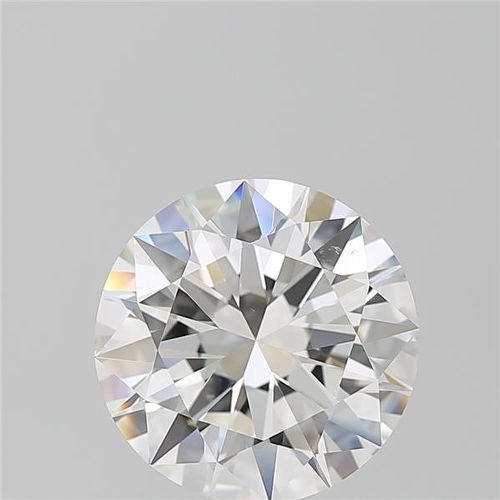 5.01ct I SI1 Rare Carat Ideal Cut Round Diamond