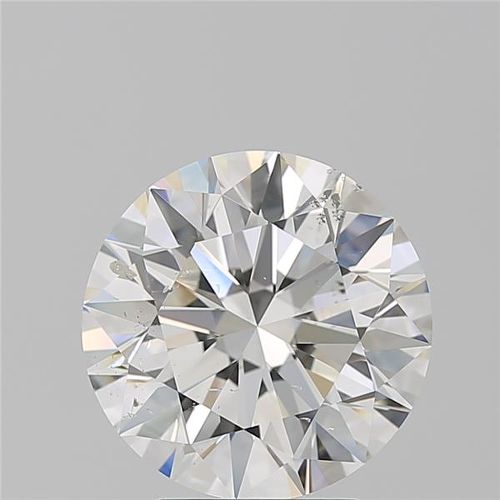 4.01ct H SI2 Excellent Cut Round Diamond