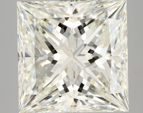 5.06ct J VVS2 Rare Carat Ideal Cut Princess Diamond