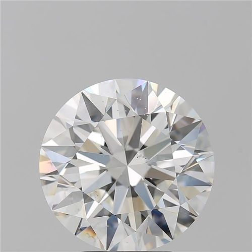 5.02ct H SI1 Rare Carat Ideal Cut Round Diamond