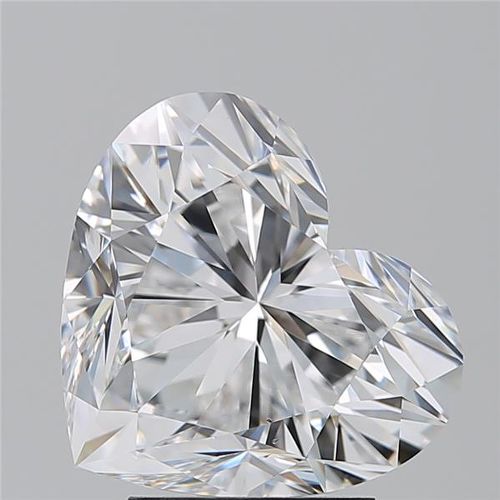 3.71ct E VS2 Excellent Cut Heart Diamond