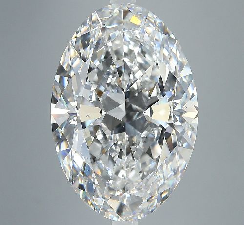 8.03ct F SI1 Rare Carat Ideal Cut Oval Diamond