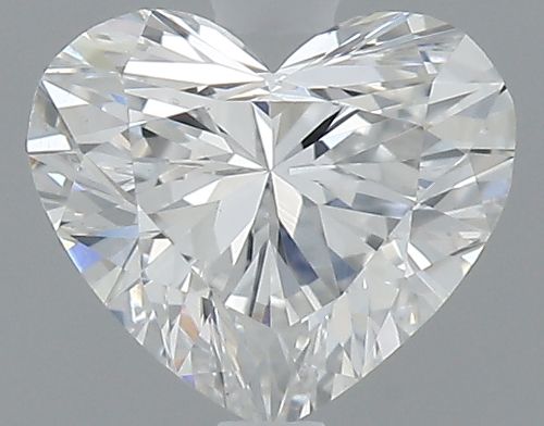 0.50ct F SI1 Rare Carat Ideal Cut Heart Diamond