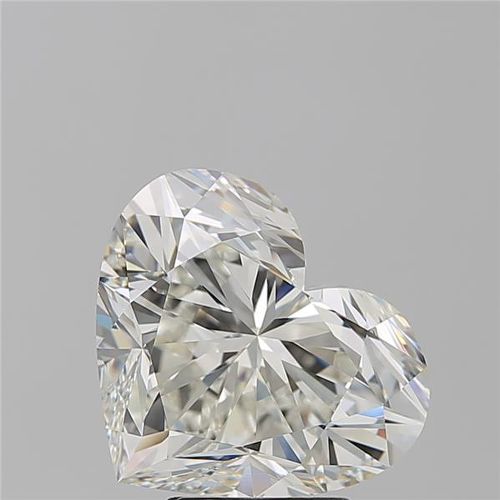 5.08ct J VVS2 Rare Carat Ideal Cut Heart Diamond