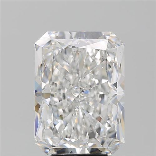 6.02ct E SI1 Rare Carat Ideal Cut Radiant Diamond