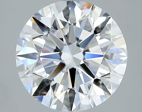 3.02ct D FL Rare Carat Ideal Cut Round Diamond
