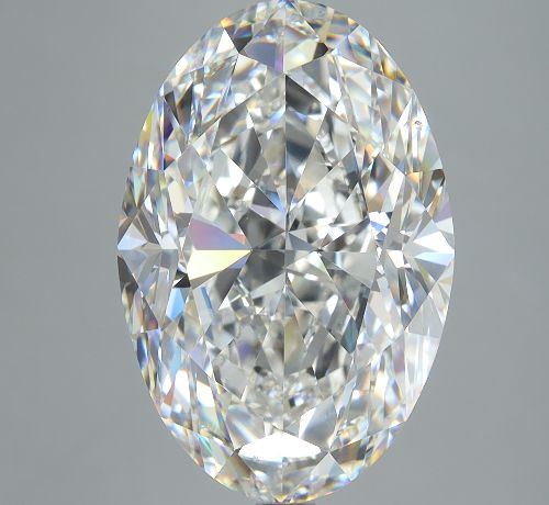 7.01ct H VS2 Very Good Cut Oval Diamond