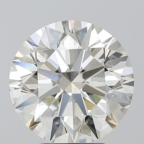 4.07ct K VS2 Excellent Cut Round Diamond