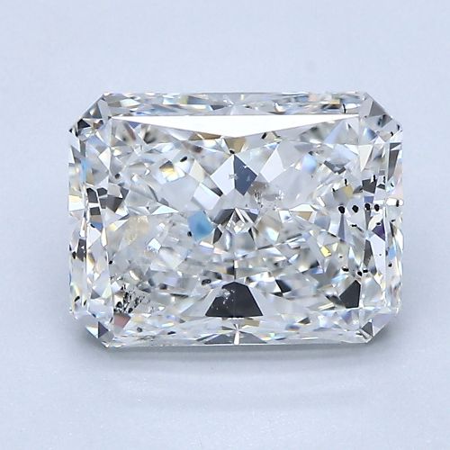 2.52ct F SI2 Very Good Cut Radiant Diamond