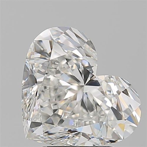 3.01ct H VVS2 Rare Carat Ideal Cut Heart Diamond