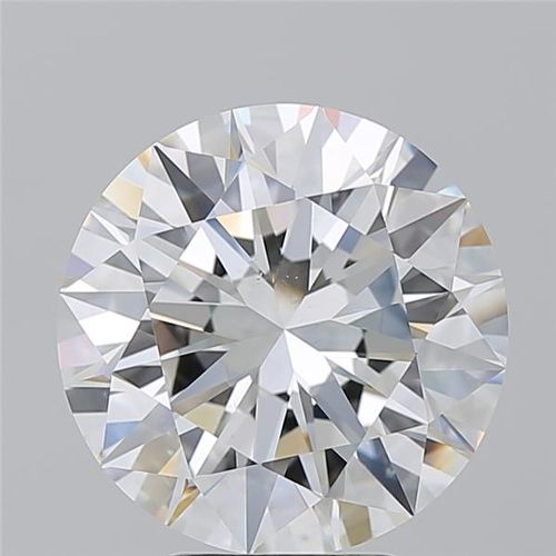 5.17ct H SI1 Rare Carat Ideal Cut Round Diamond